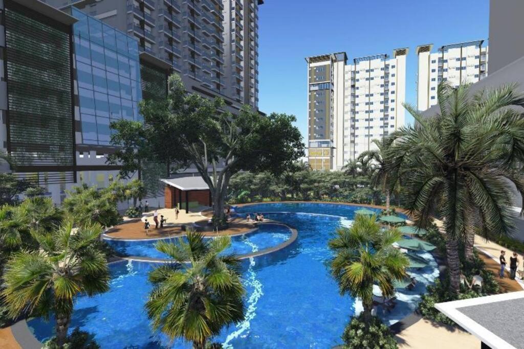 Condo Near Ayala Cebu City W Wifi Balcony Dış mekan fotoğraf